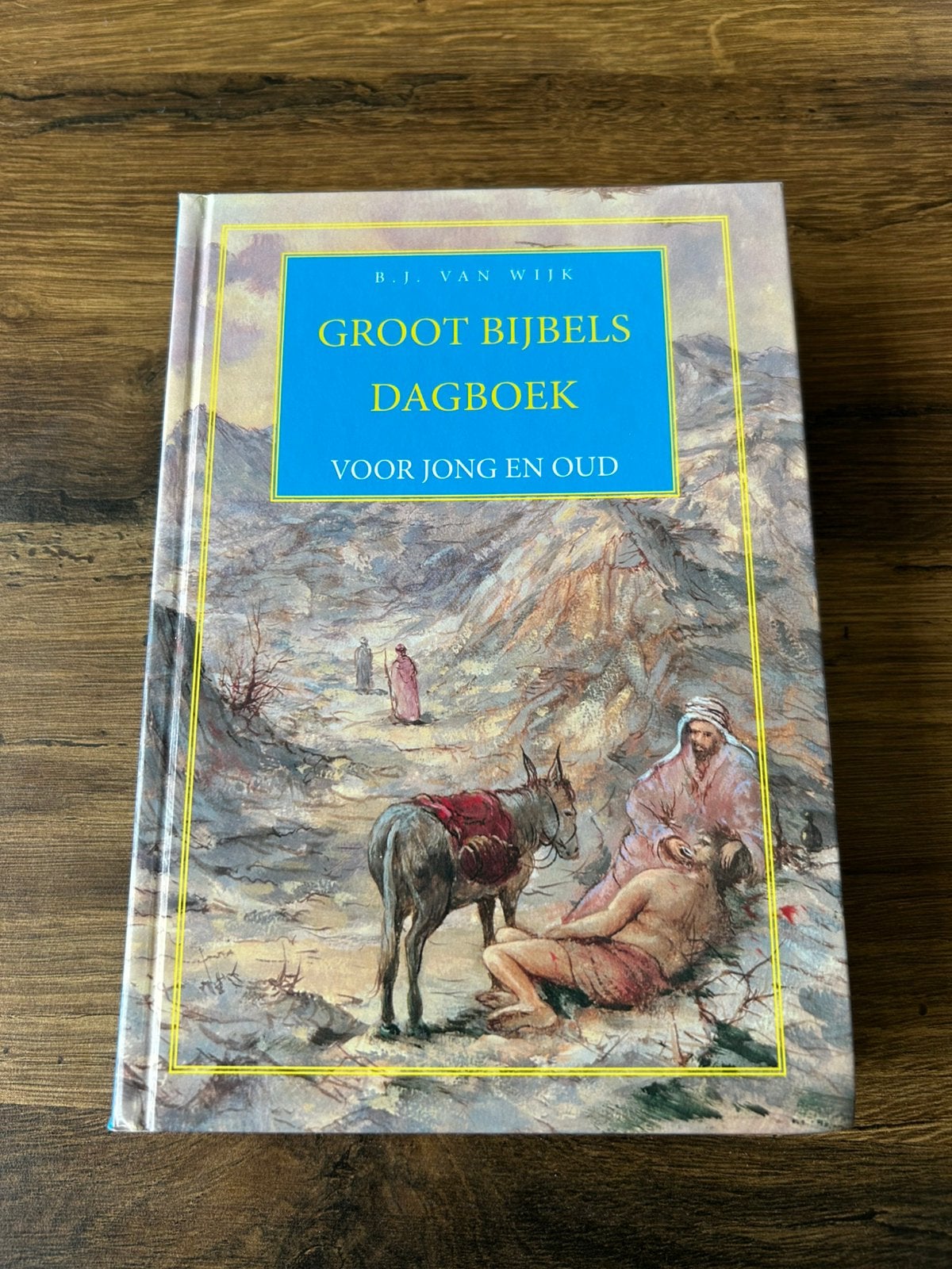 B.J. van Wijk - Groot bijbels dagboek voor jong en oud, Ophalen of Verzenden, Zo goed als nieuw, B.J. van Wijk