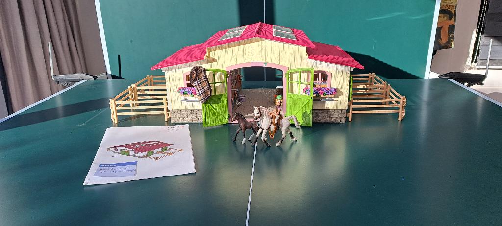 Schleich manege, Ophalen of Verzenden, Zo goed als nieuw