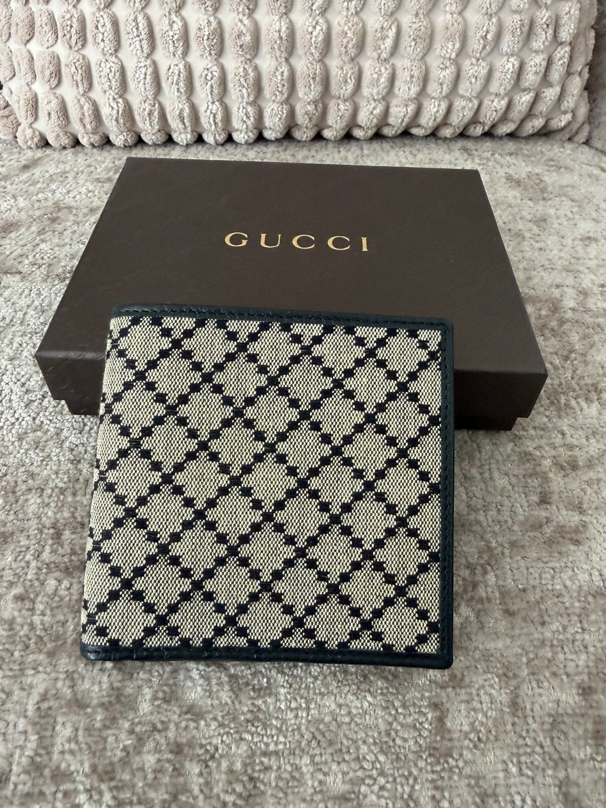 Gucci Portemonnee met doos, Sieraden, Tassen en Uiterlijk, Portemonnees, Ophalen of Verzenden, Nieuw, Beige