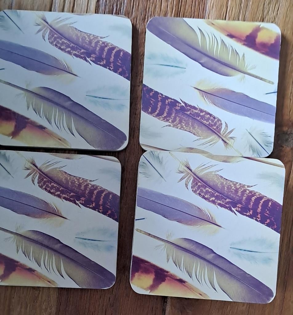 Onderzetters 10 stuks zgan, Huis en Inrichting, Ophalen of Verzenden, Zo goed als nieuw, Glas of Kopje