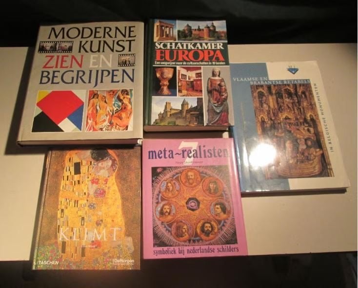 5 Mooi Nederlandstalige Kunstboeken, Ophalen of Verzenden, Zo goed als nieuw