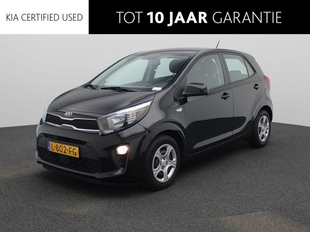 Kia Picanto 1.0 DPi ComfortLine Airco | Cruise | Bluetooth |, 12 maanden, Stof, Gebruikt, 4 stoelen