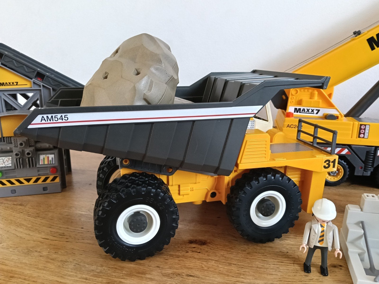 Foto 5 van Grote Playmobil Maxx7 Bouwplaats Set met Voertuigen