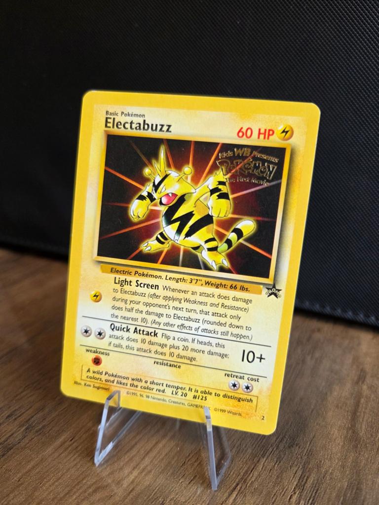 Electabuzz (Movie Promo) - WoTC Promo (PR) Pokémon Kaart, Ophalen of Verzenden, Gebruikt, Losse kaart