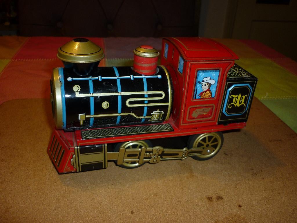 Vintage western Choo Choo speelgoed trein made in Japan, Ophalen of Verzenden, Zo goed als nieuw