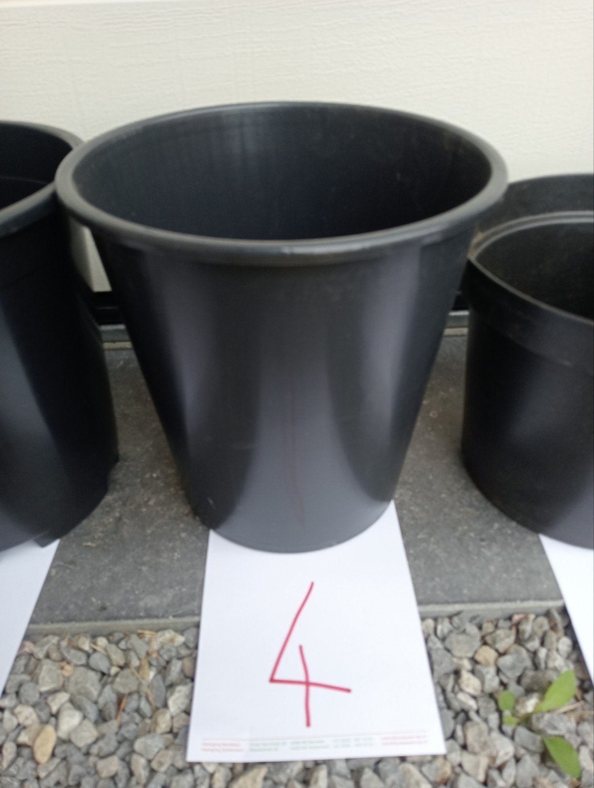 kweek bloempot, Ophalen, Kunststof, Rond, Minder dan 40 cm
