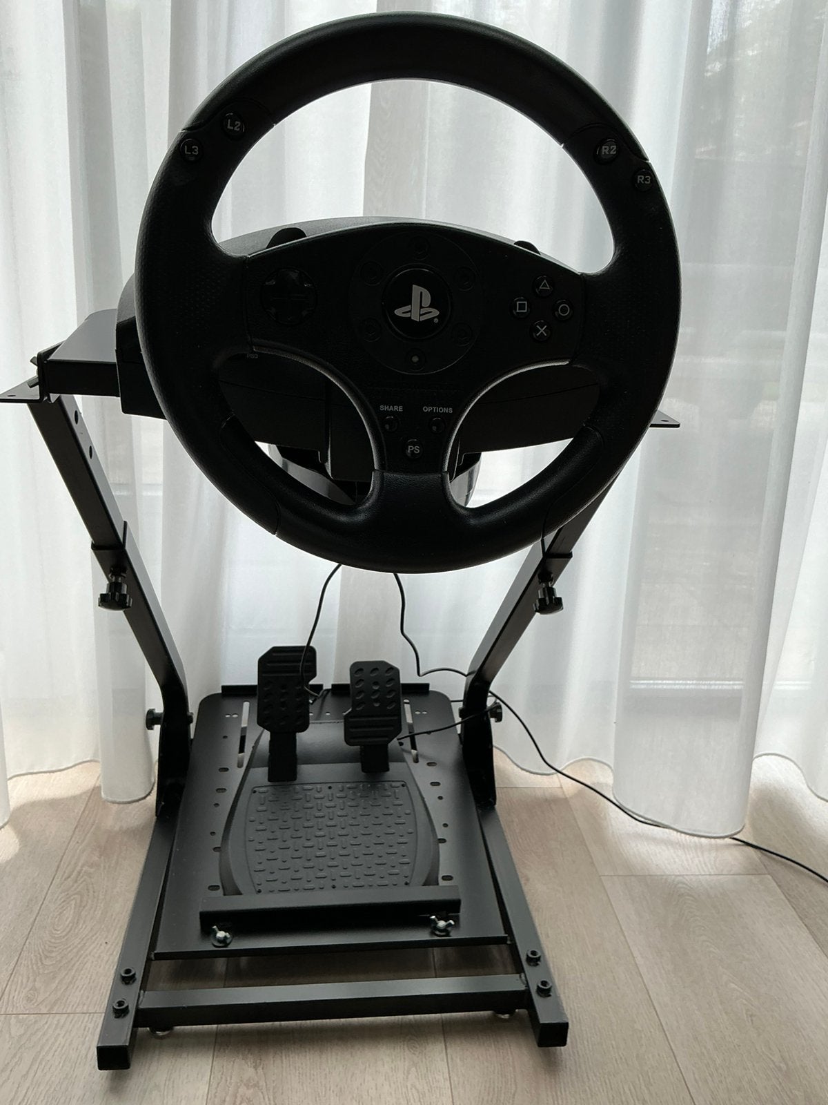 Racestuur met pedalen voor de playstation, Ophalen, Zo goed als nieuw, Stuur of Pedalen, PlayStation 3