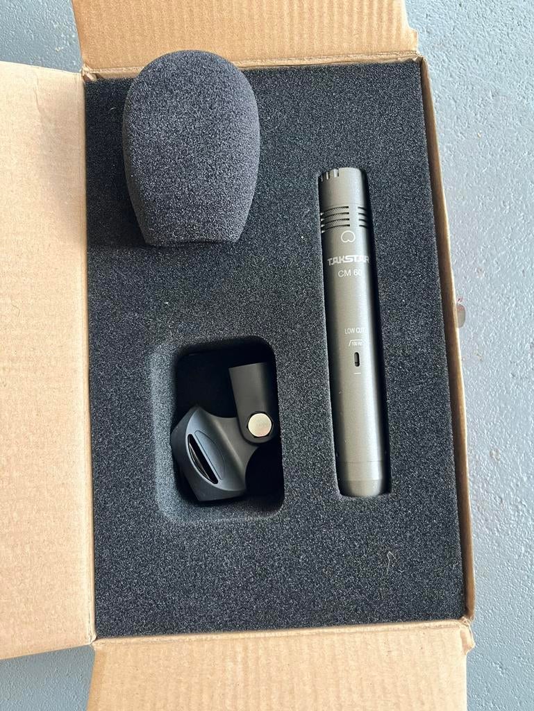 Takstar condenser studio opname microfoon microphone mic, Ophalen of Verzenden, Zo goed als nieuw, Studiomicrofoon