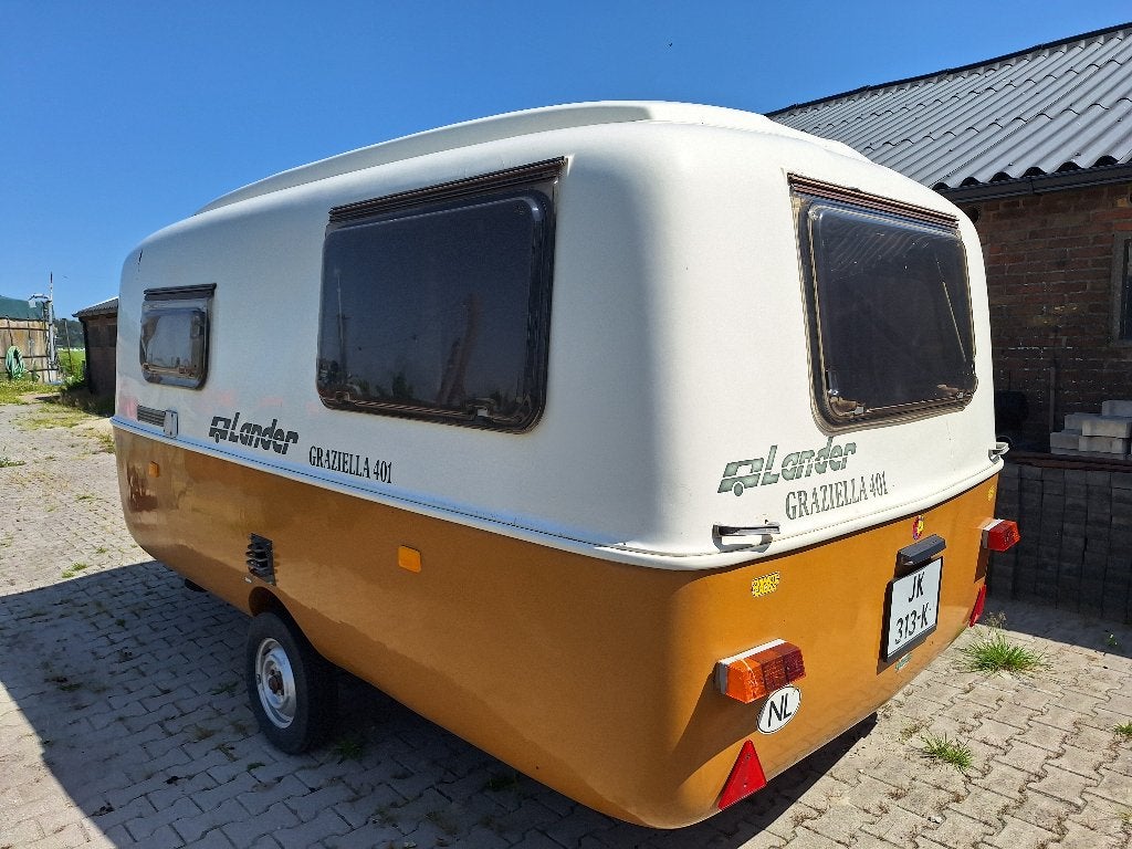 Lander Graziella 401 caravan, Ophalen, Gebruikt