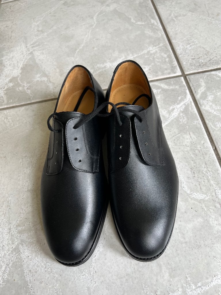 Nieuw paar Derby schoenen van Defensie maat 7B. 41, Verzenden, Zwart, Derby van Defensie, Nieuw