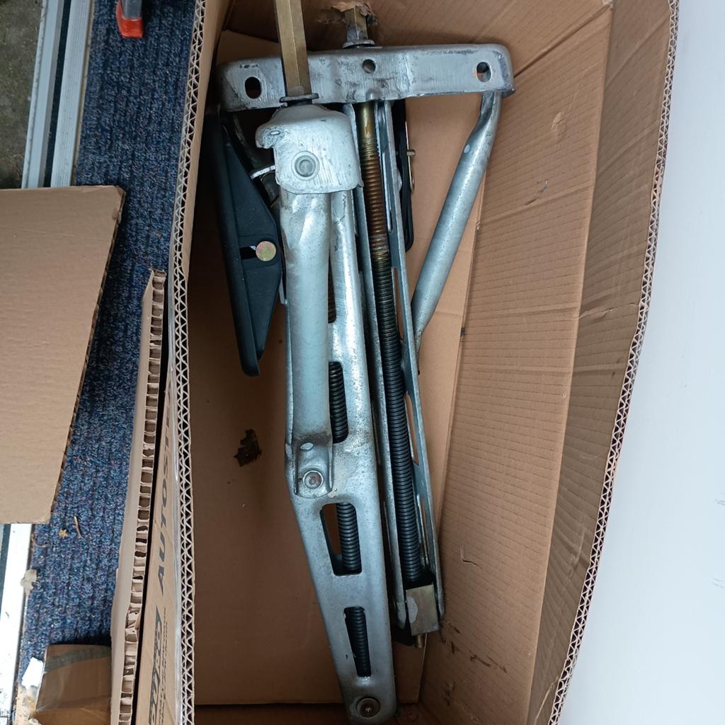 Caravan stelpoten, Ophalen, Gebruikt