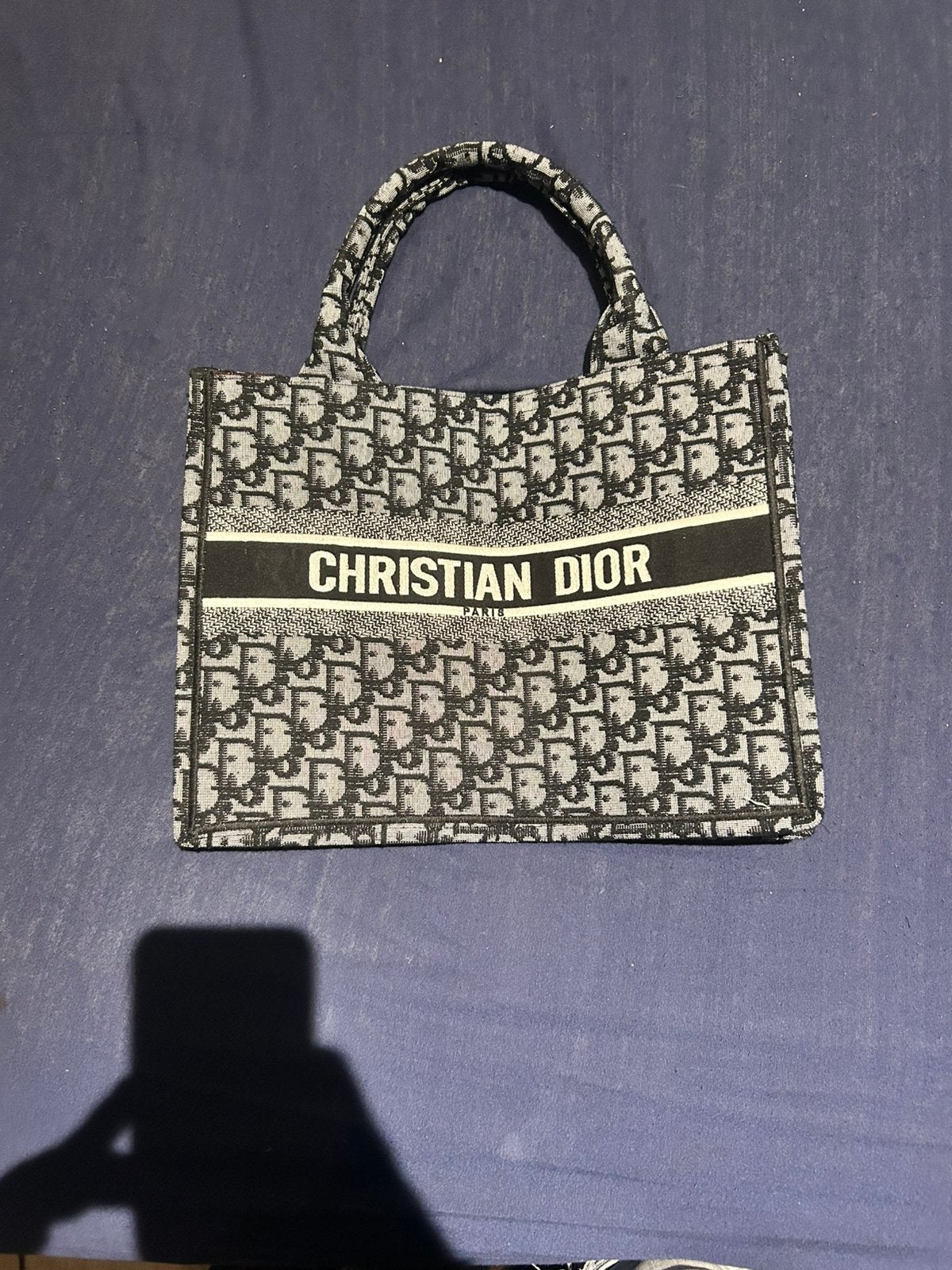 Dior vrouwen tass, Sieraden, Tassen en Uiterlijk, Tassen | Damestassen, Ophalen of Verzenden, Zo goed als nieuw, Zwart, Handtas