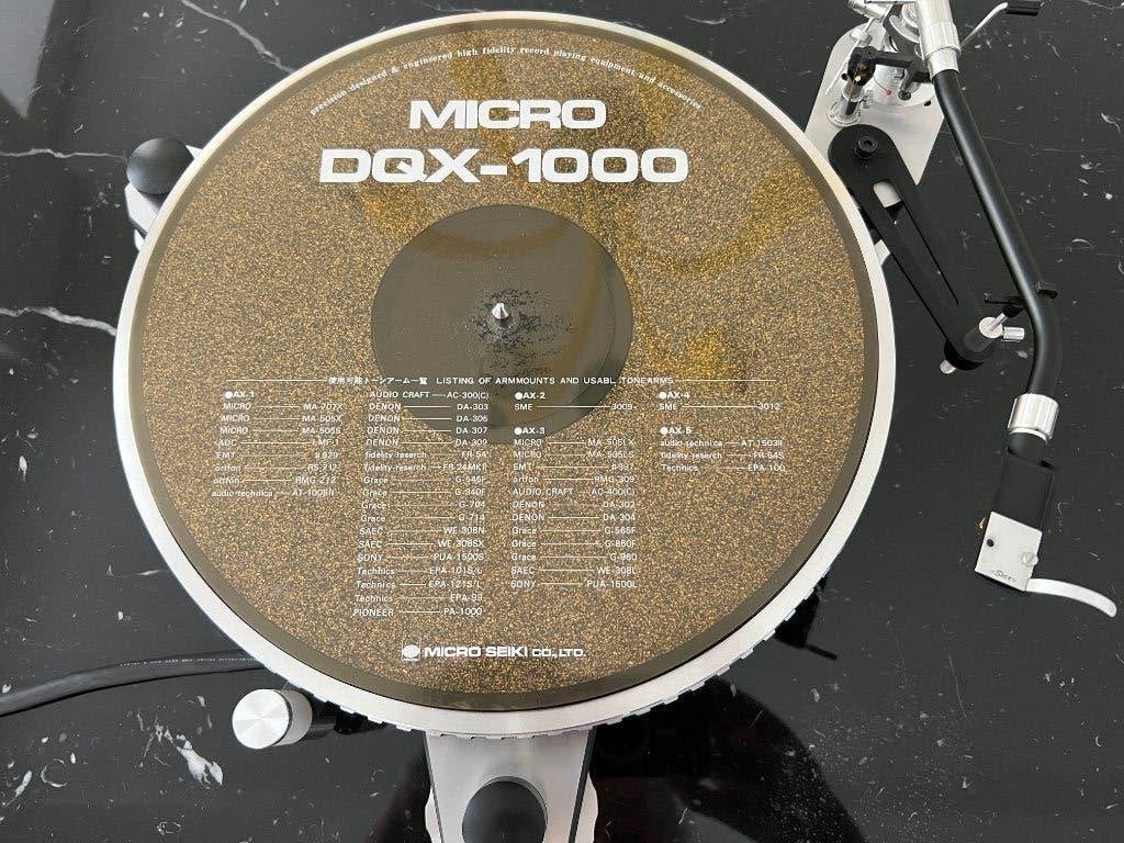 Micro Seiki DQX-1000, Ophalen, Gebruikt, Platenspeler, Overige merken