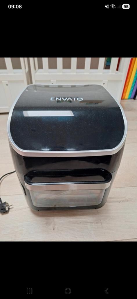 Envato AF001 XL Airfryer - Heteluchtfriteuse, Gebruikt, Minder dan 60 m³, 3 snelheden of meer, Ophalen of Verzenden
