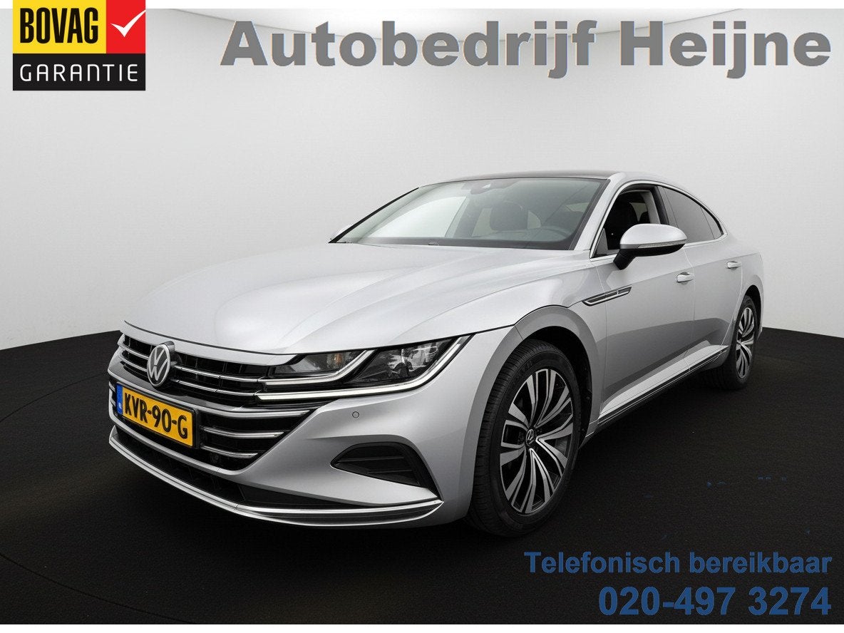 Volkswagen Arteon eHybrid 218PK DSG ELEGANCE BUSINESS LEDER/, Auto's, Arteon, Gebruikt, 4 cilinders, Automatische klimaatregeling
