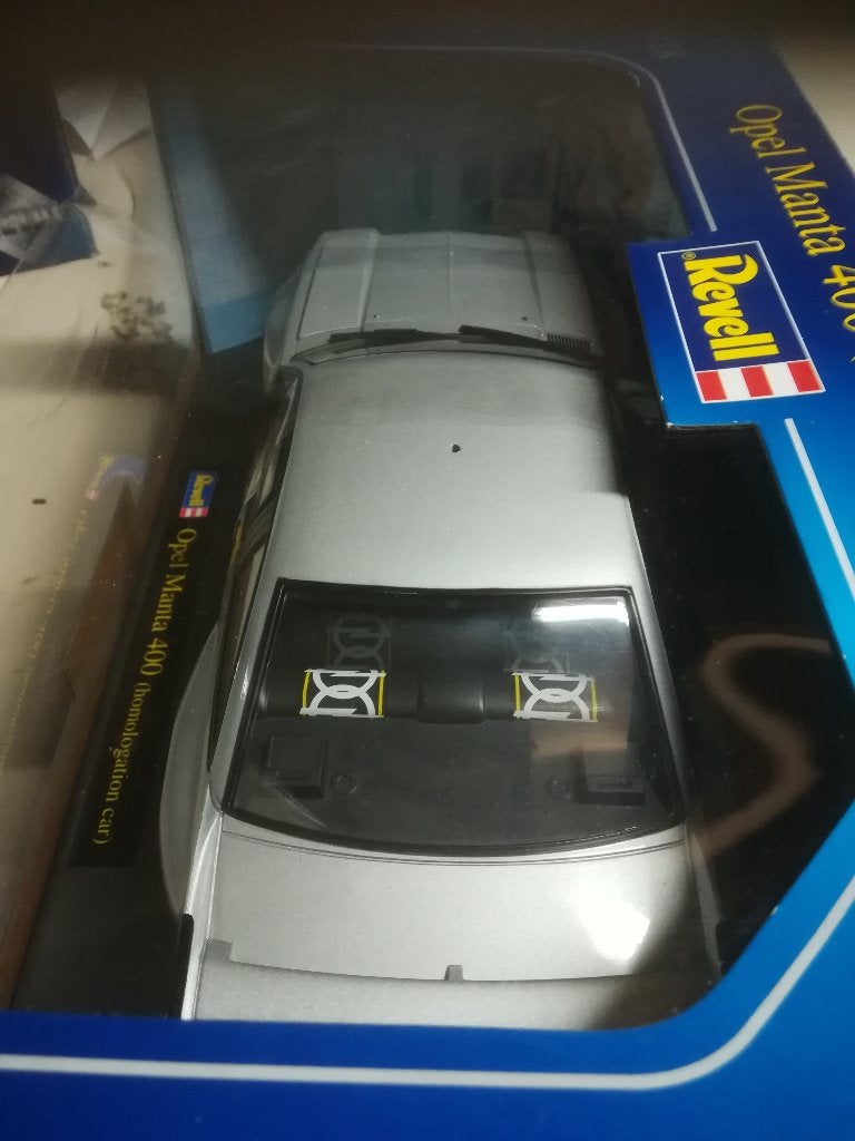 opel manta b 400 grijs revell nieuw in doos, Verzenden, Nieuw, Auto, Revell
