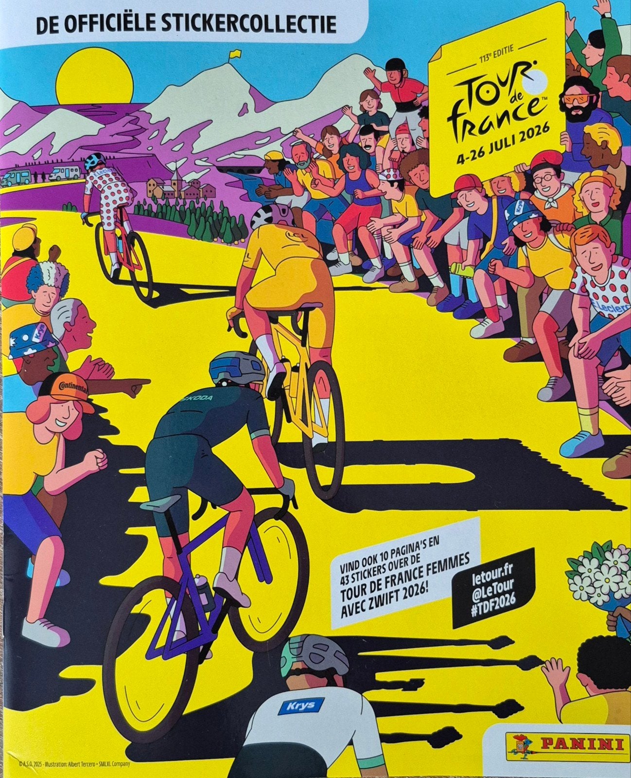 Ruilen: Panini stickers Tour de France 2026, Ophalen, Nieuw, Buitenlandse clubs, Poster, Plaatje of Sticker