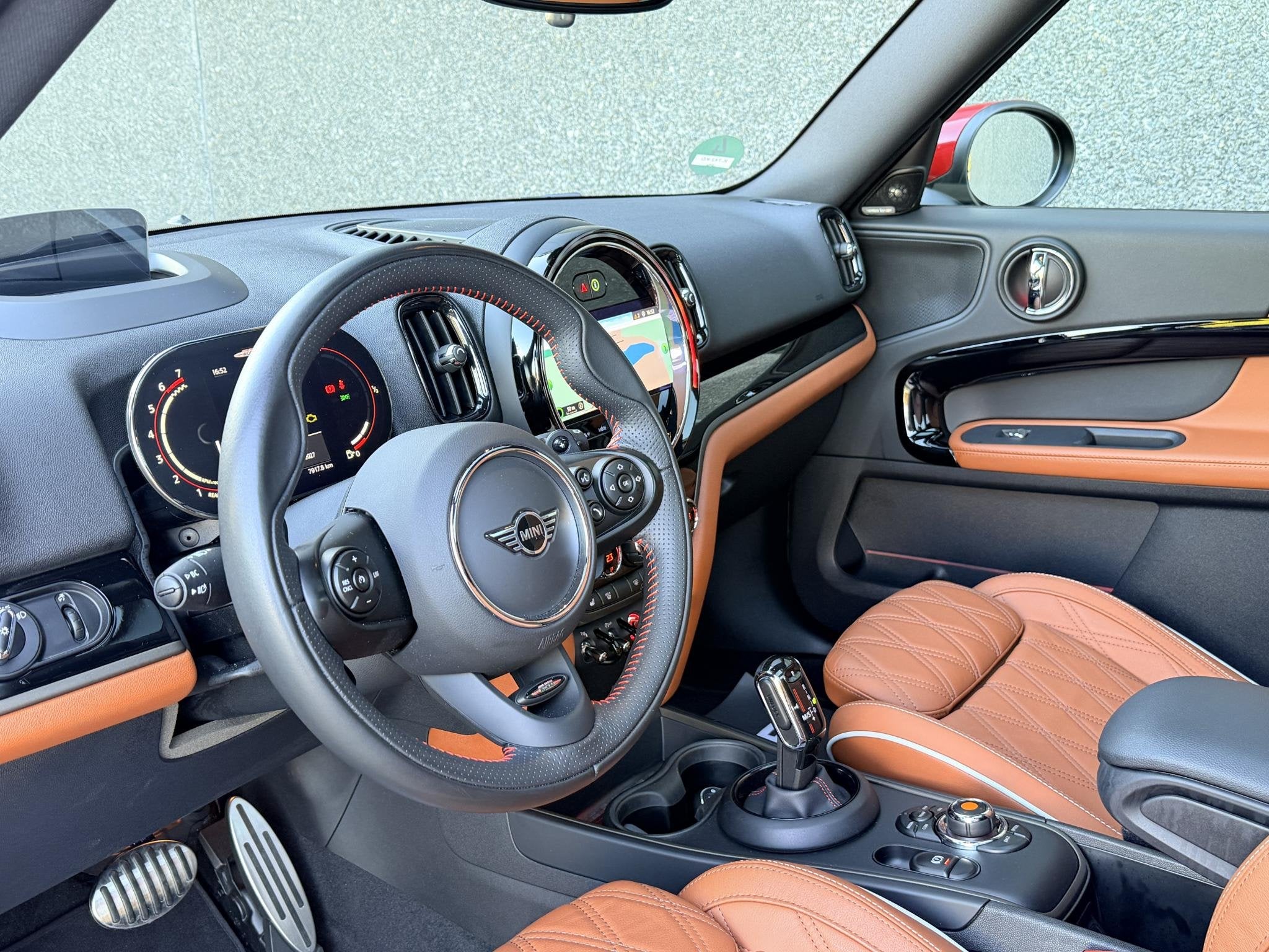 MINI 2.0 John Cooper Works ALL4 Chili Countryman | Pano Dak, Auto's, Automaat, 1998 cc, Gebruikt, Euro 6