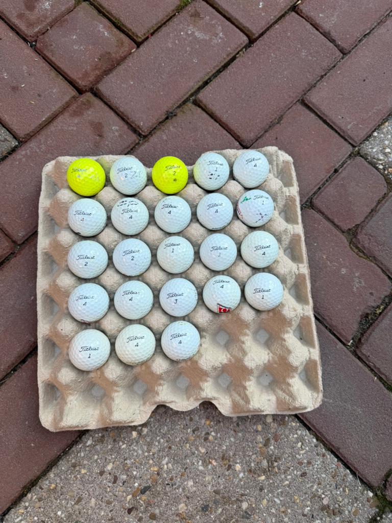 23 Titleist Tour Speed golfballen, Overige merken, Bal(len), 6603EB, Ophalen of Verzenden