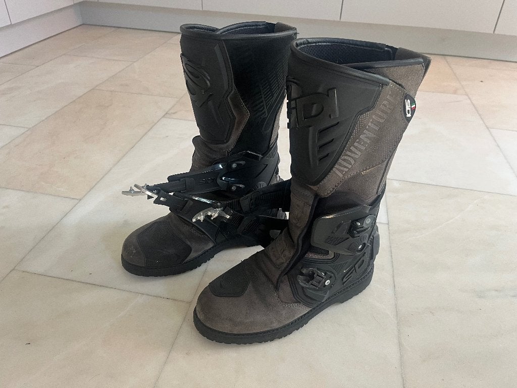 motorlaarzen SIDI Adventure maat 41, Motoren, Kleding | Motorkleding, Ophalen, Tweedehands, Laarzen