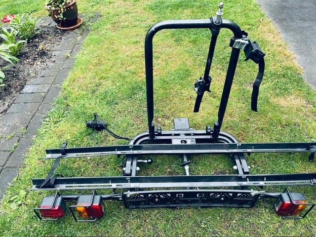 Twinnyload Compact 2 Trekhaak Fietsendrager - Gebruikt, Ophalen, 2 fietsen, Gebruikt, Trekhaakdrager