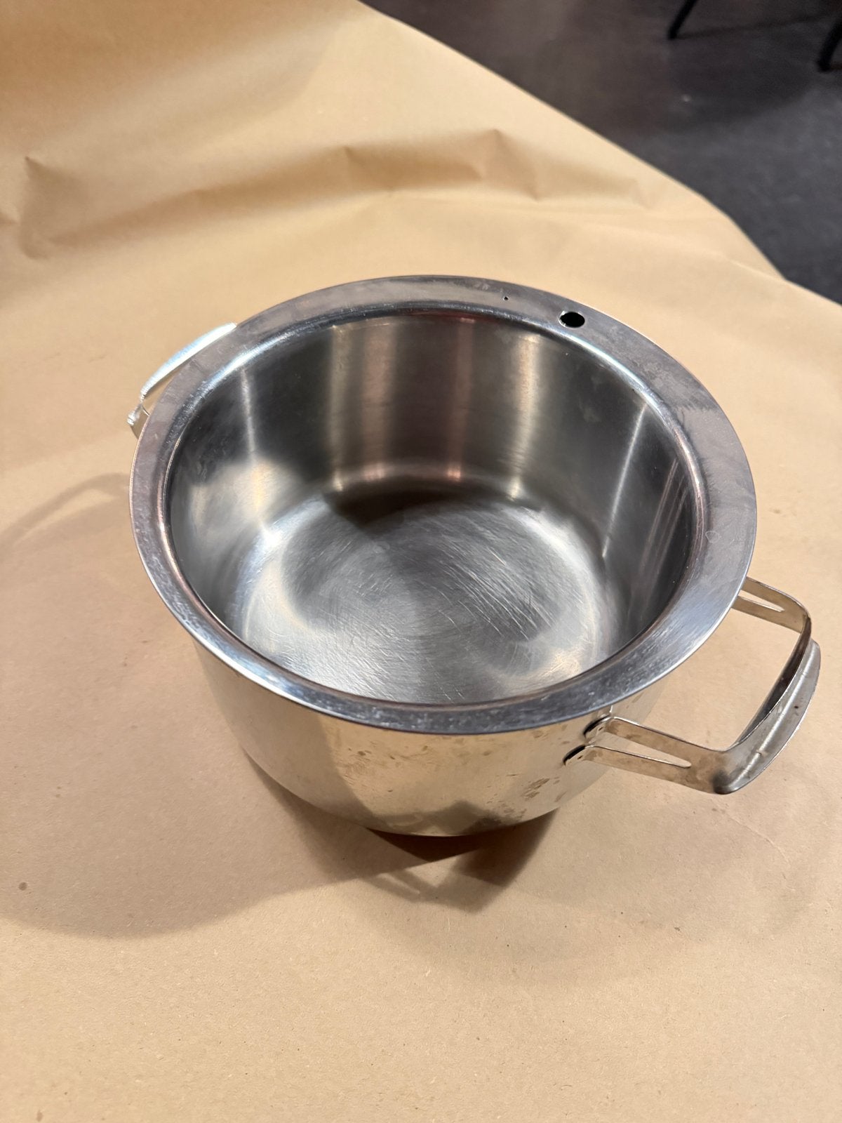 RVS Hackman Finland - smeltpan / au bain marie, Gebruikt, Ophalen of Verzenden, Rvs, Kookpan