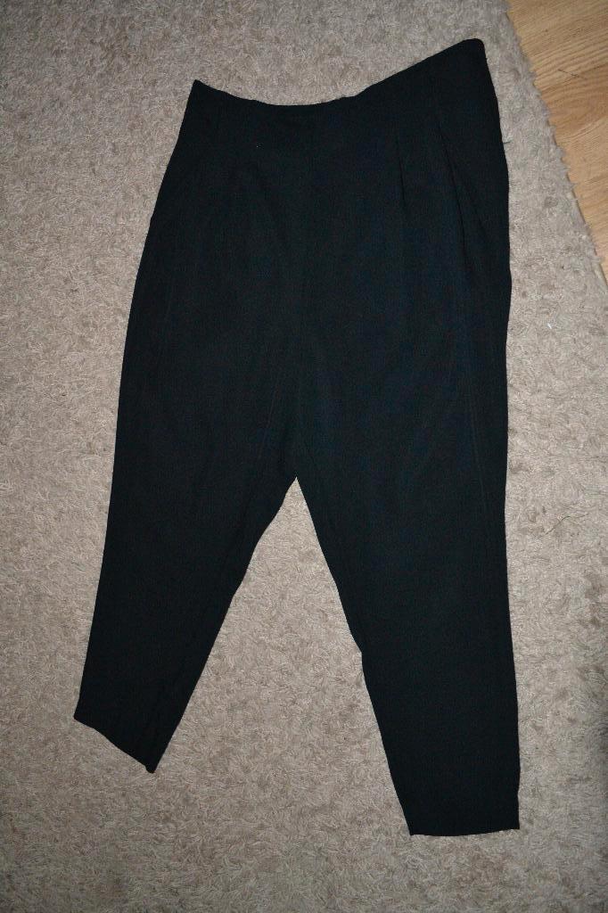 Hooge taille broek van H&M maat 44, H&M, Zwart, Maat 42/44 (L), Ophalen of Verzenden