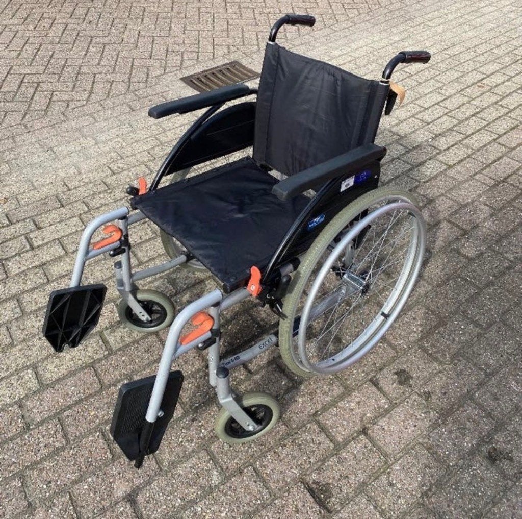 Duw rolstoel, Diversen, Rolstoelen, Ophalen, Gebruikt, Duwrolstoel