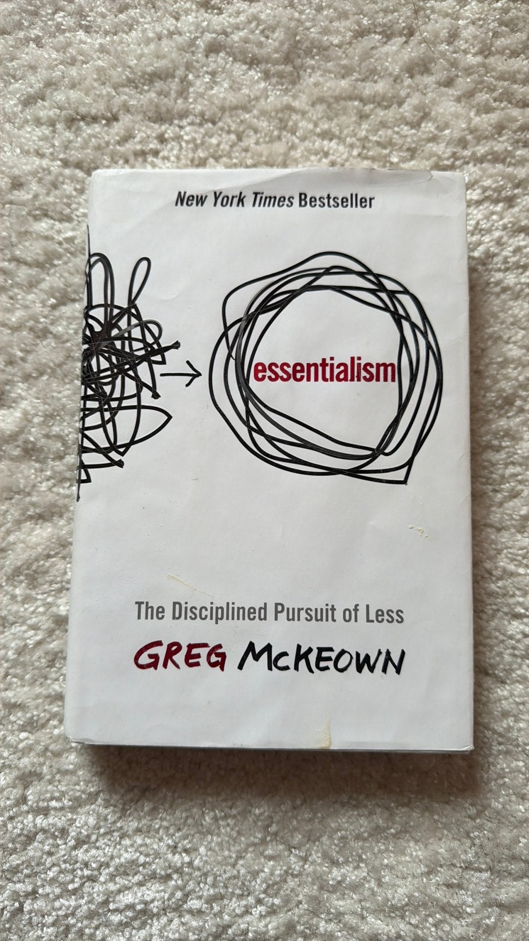 Greg McKeown - Essentialism, Greg McKeown, Ophalen of Verzenden, Zo goed als nieuw, Overige uitgevers