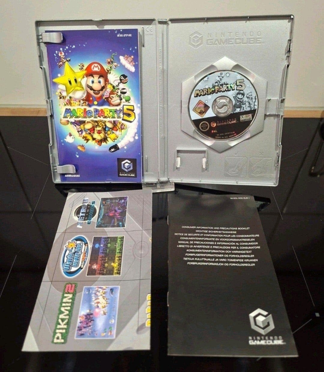 Mario Party 5 - Nintendo GameCube (Nieuwstaat), Spelcomputers en Games, Overige genres, Eén computer, Ophalen of Verzenden, Zo goed als nieuw