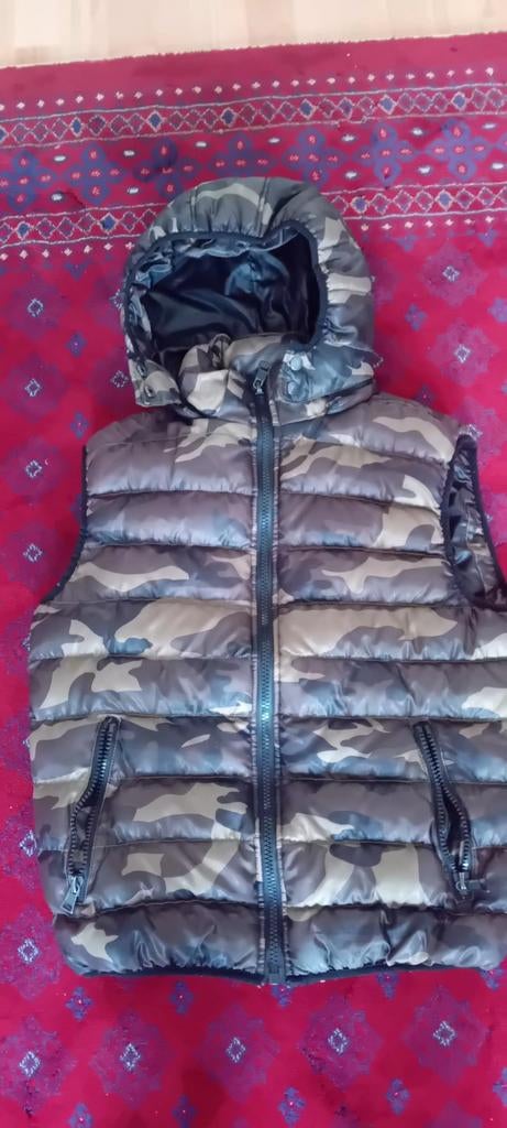 Chromosome Camouflage Bodywarmer met Capuchon, Kleding | Heren, Bodywarmers, Overige maten, Ophalen of Verzenden, Zo goed als nieuw