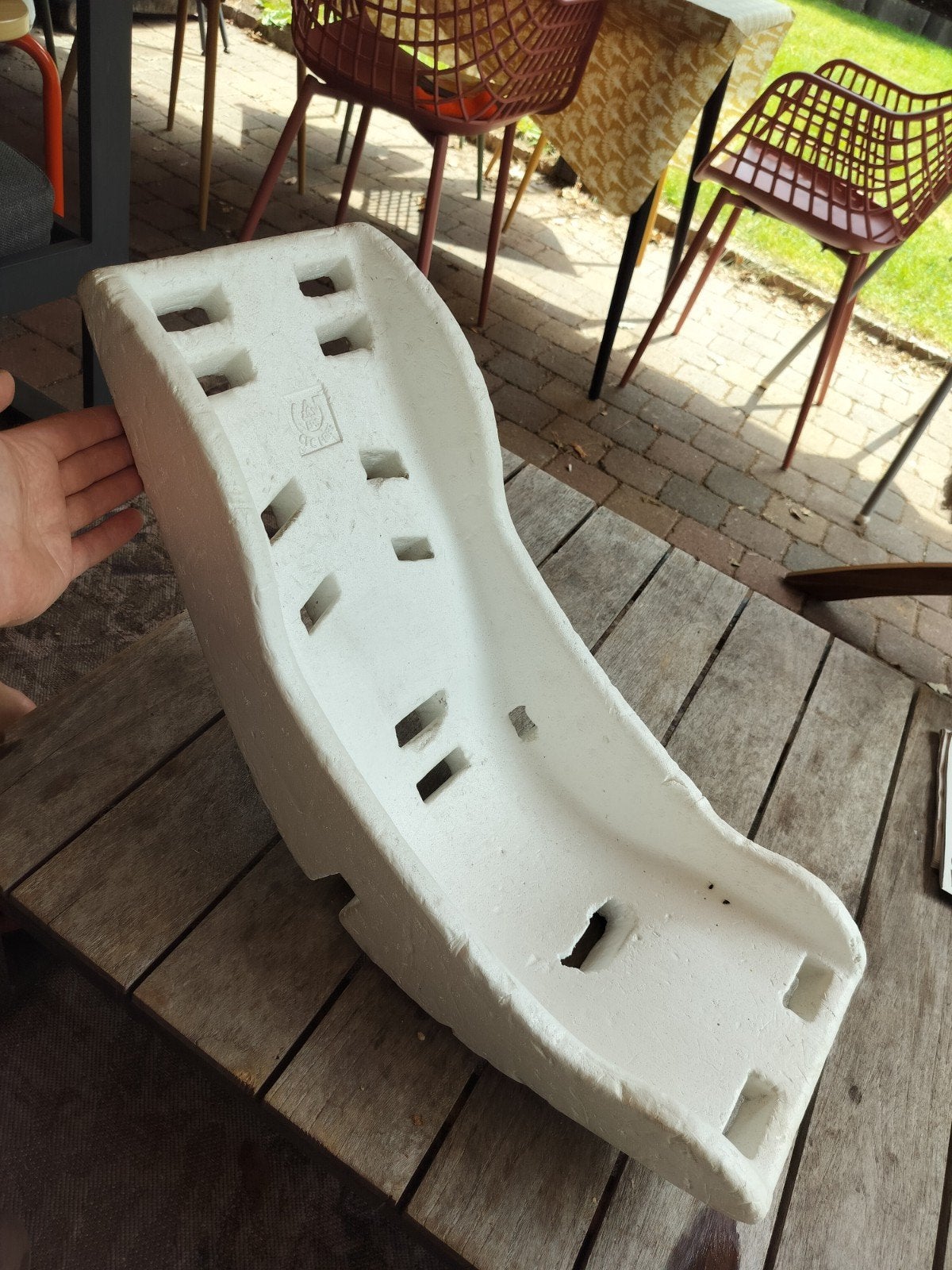 Babyschaal voor bakfiets, Kinderen en Baby's, 15 t/m 36 kg, Ophalen, Overige merken, Gebruikt