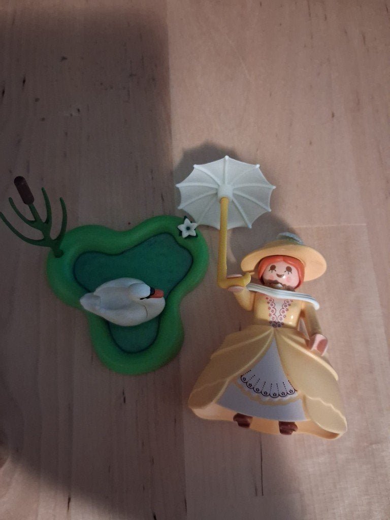 playmobil 5140 Dame met zwaan, Complete set, Ophalen of Verzenden, Zo goed als nieuw, Figuren