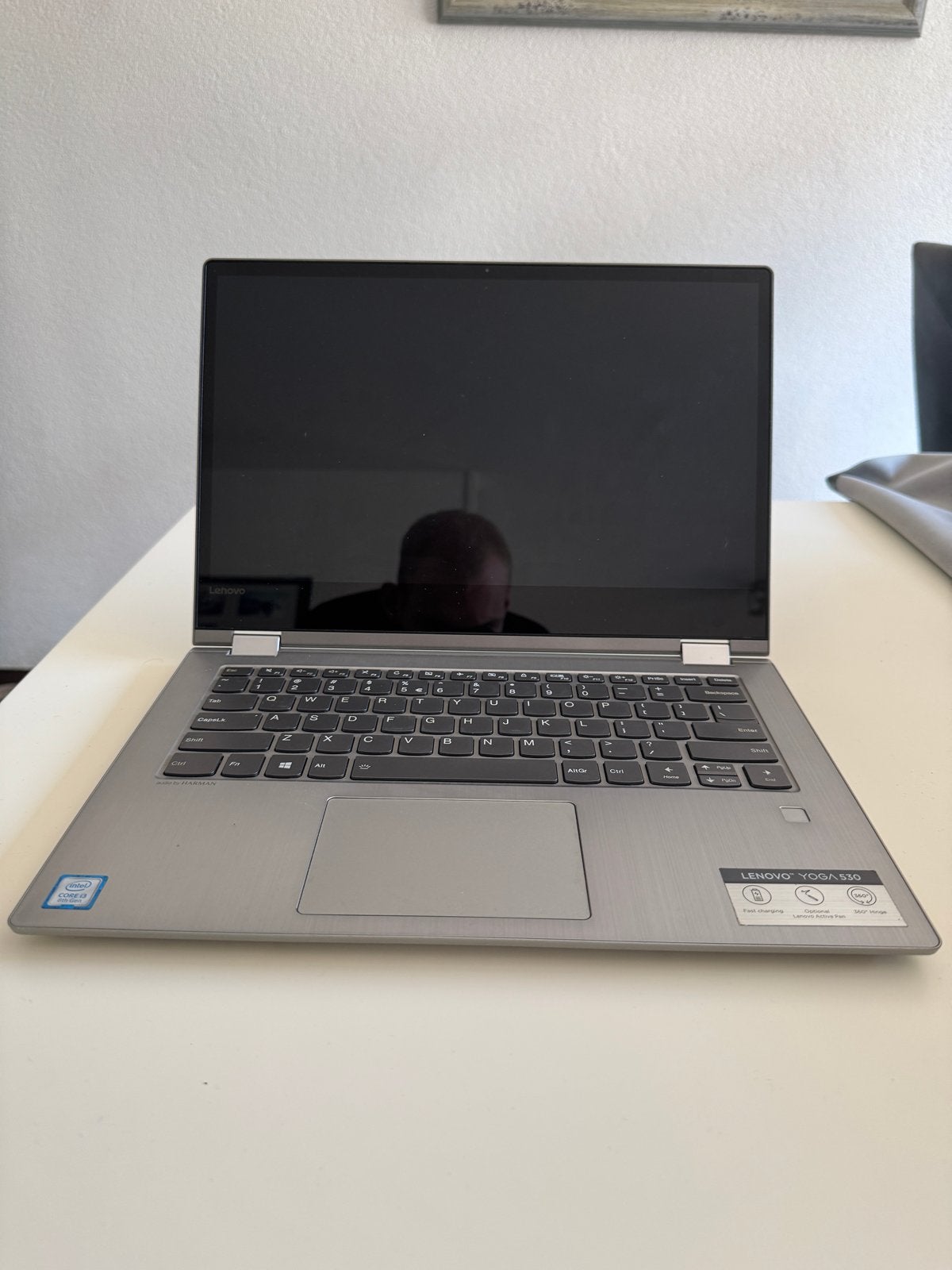 Lenovo Yoga 530 - 2-in-1 laptop/tablet (toetsenbord defect), Gebruikt, Qwerty, Ophalen of Verzenden, Onbekend