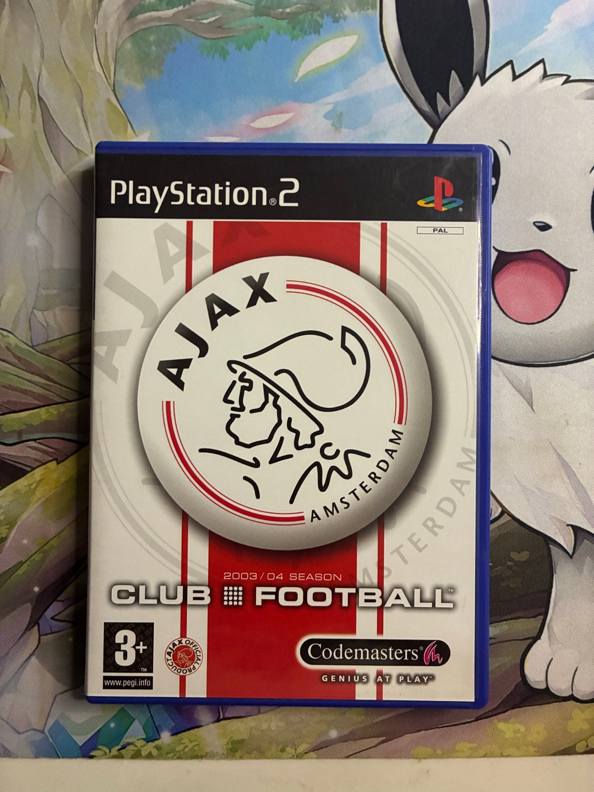 Ajax Club Football 2003/04 - PlayStation 2 (PS2), Spelcomputers en Games, Gebruikt, 2 spelers, Eén computer, Ophalen of Verzenden