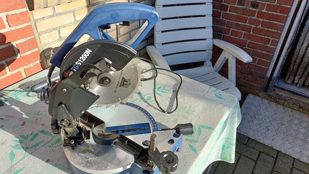 Top craft afkort tafel zaag, Doe-het-zelf en Verbouw, Gereedschap | Zaagmachines, Ophalen, Nieuw, Top Craft, Afkortzaag