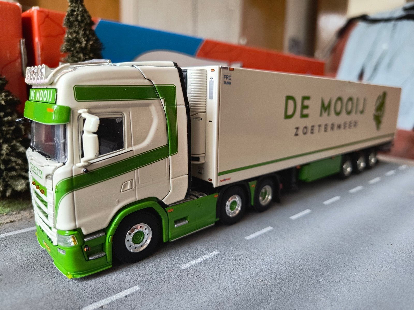 Wsi Scania De Mooij, Ophalen of Verzenden, Zo goed als nieuw, Bus of Vrachtwagen, Wsi