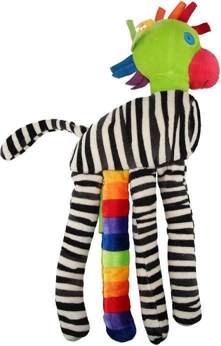 KidsRights Zebra Knuffel - Zeldzaam en Kleurrijk, Overige merken, Overige karakters, Ophalen of Verzenden, Zo goed als nieuw