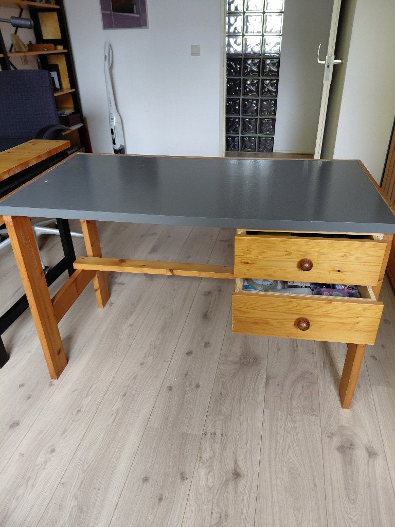 Bureau, Ophalen, Gebruikt, 120 cm, Scandinavisch