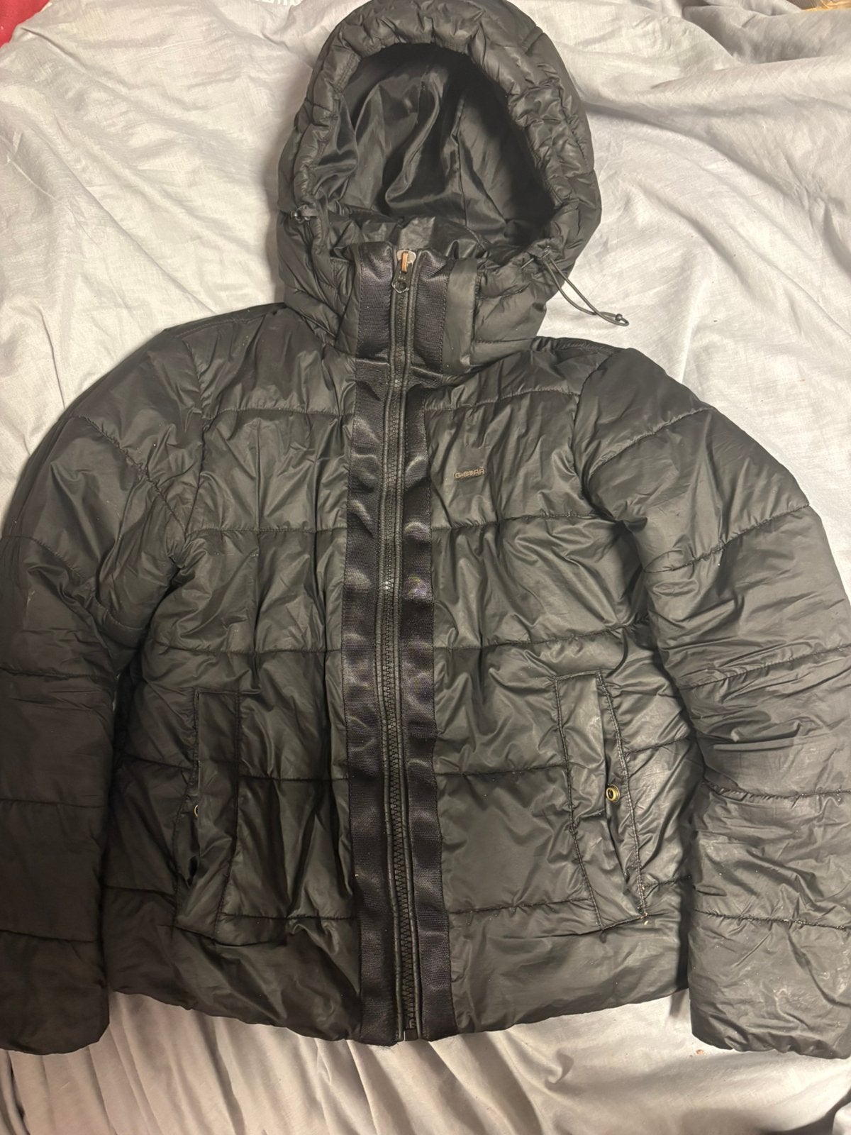 G-star raw jas, Ophalen of Verzenden, Gedragen, Maat 42/44 (L), Zwart