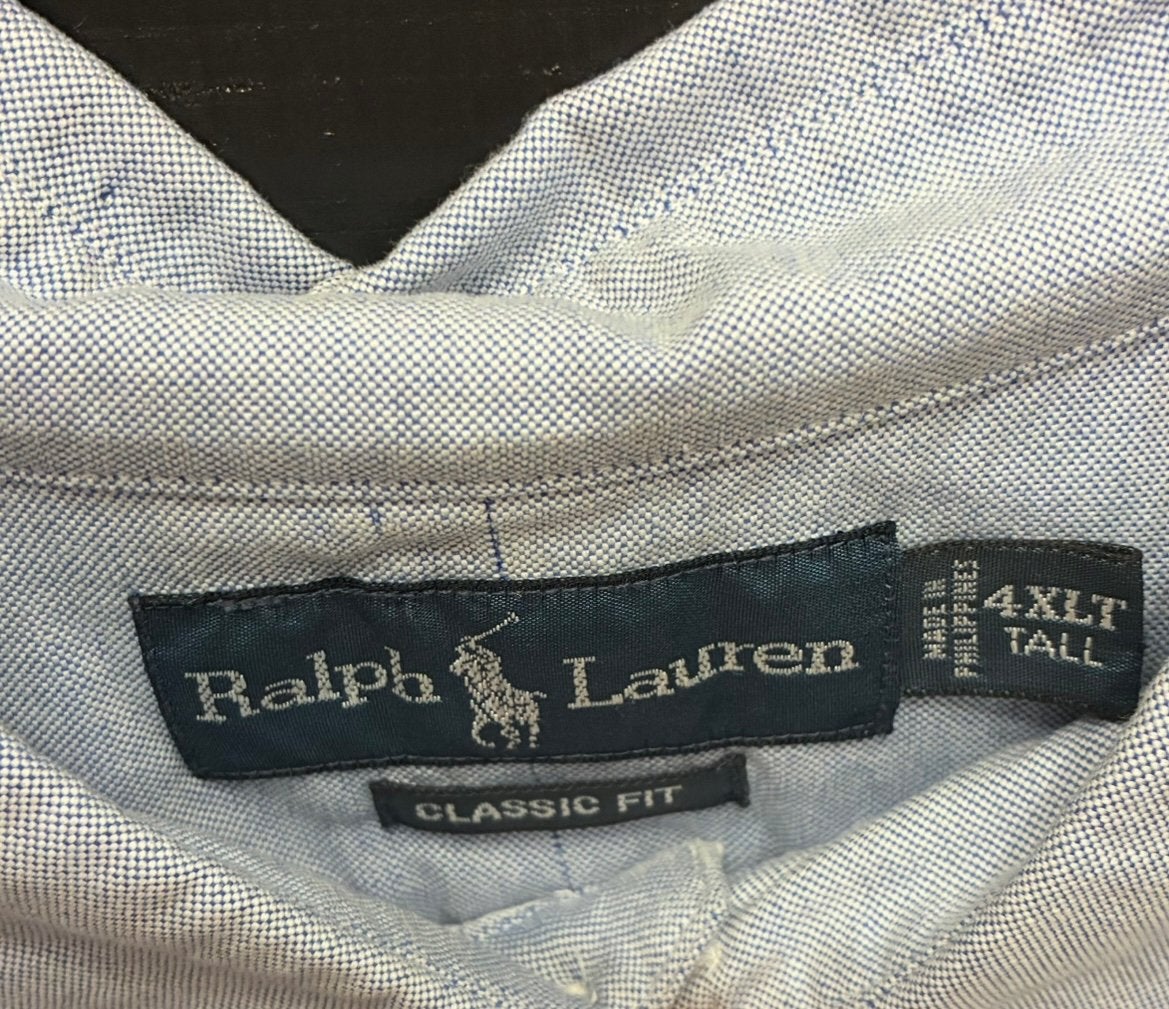 Ralph Lauren overhemd plus size, Kleding | Heren, Grote Maten, Ophalen, Zo goed als nieuw, Blauw, Overhemd