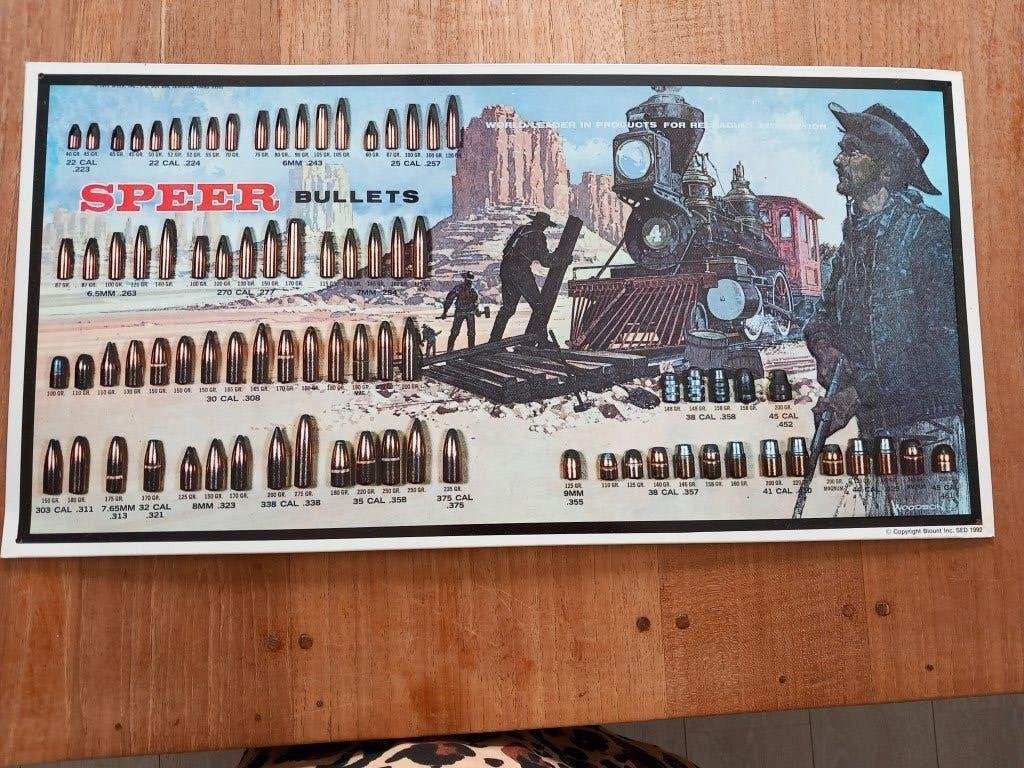 Speer Bullets verzamelbord, Ophalen