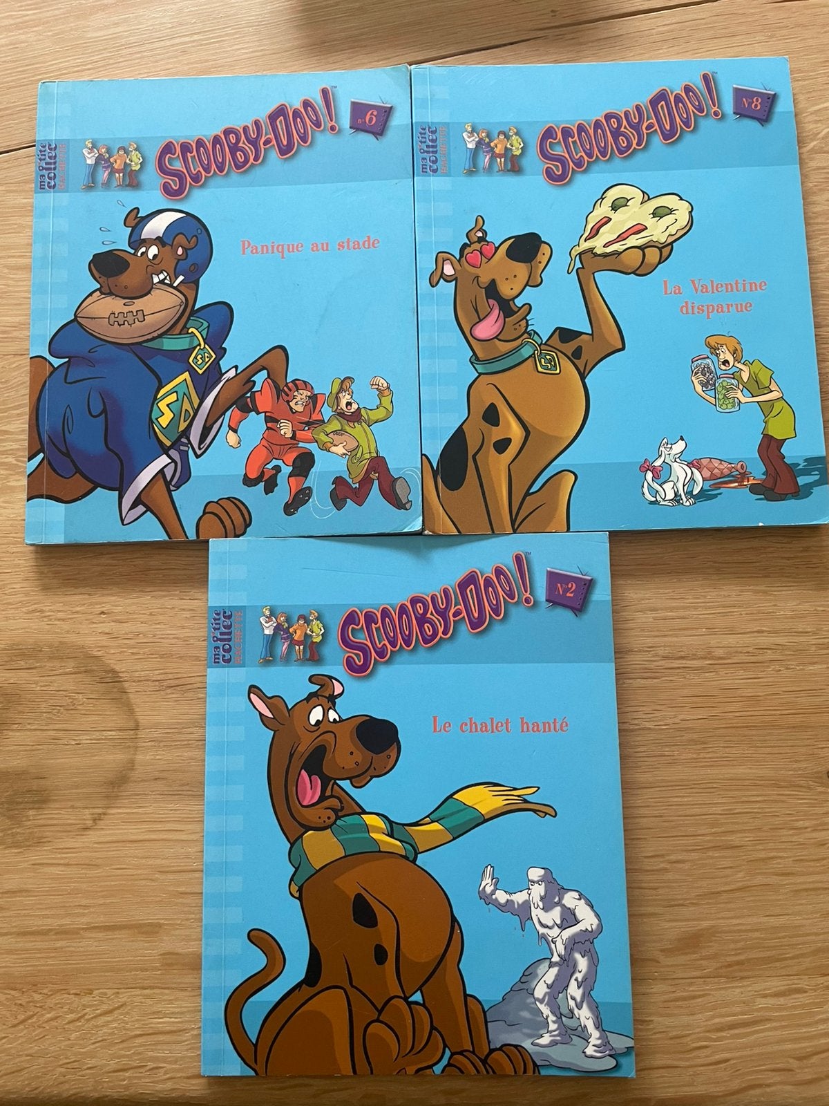 3Franse Scooby Doo kinderboeken, Gelezen, 5 of 6 jaar, Fictie algemeen, Jongen of Meisje