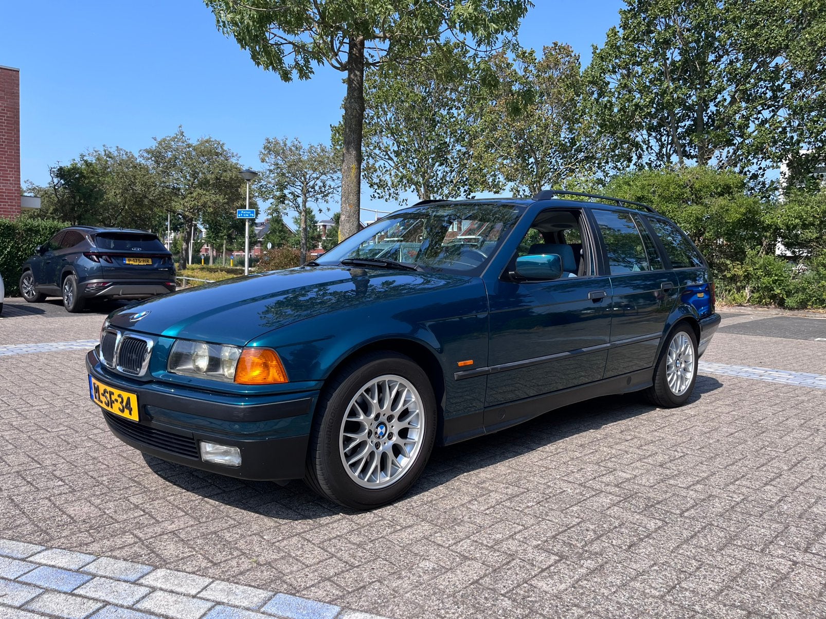 BMW 3-Serie 1.8 I 318 Touring 1997 Groen, Auto's, BMW, 4 cilinders, Origineel Nederlands, Handgeschakeld, Particulier
