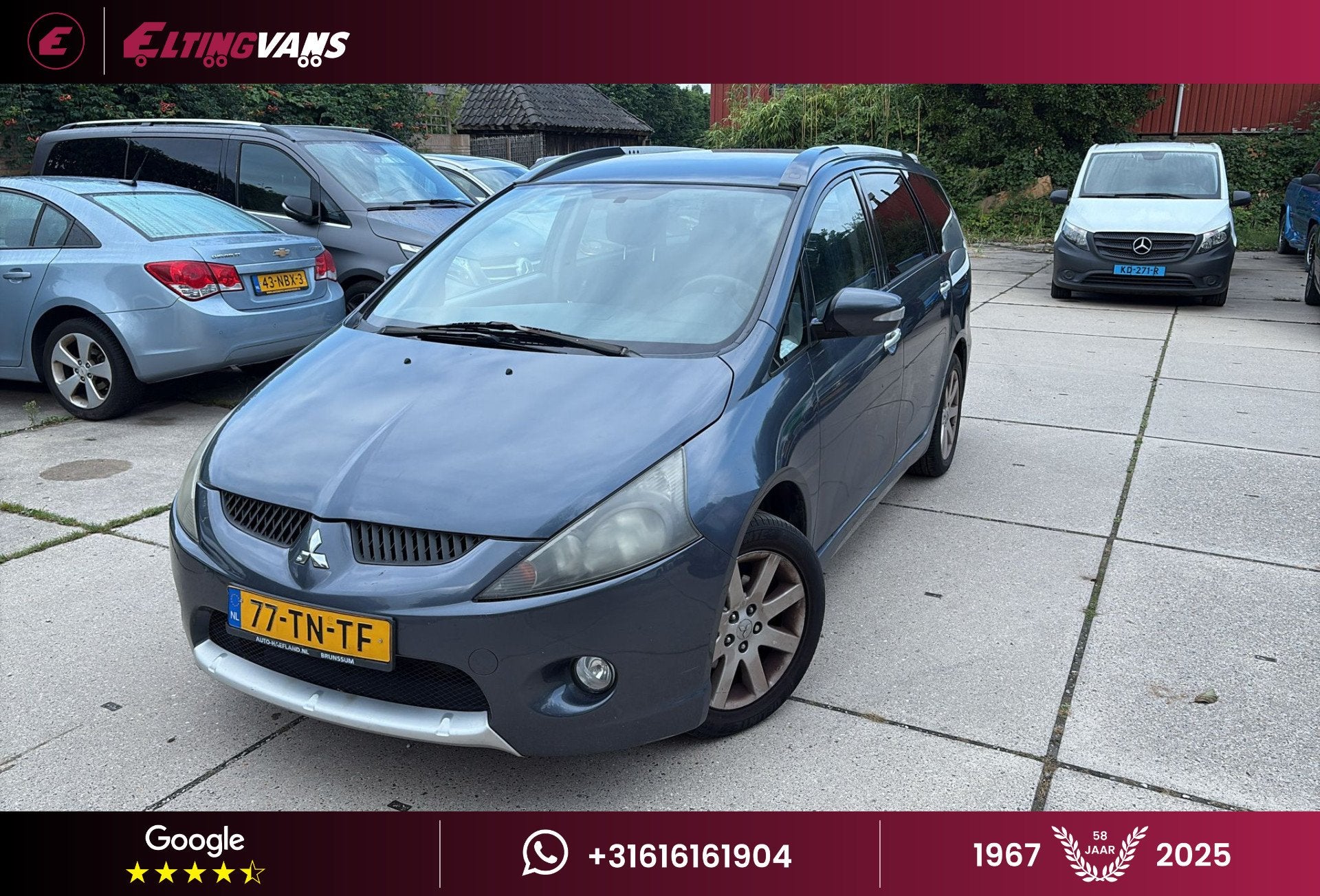 Mitsubishi Grandis 2.4-16V 7 Zits Only Export (bj 2006)
