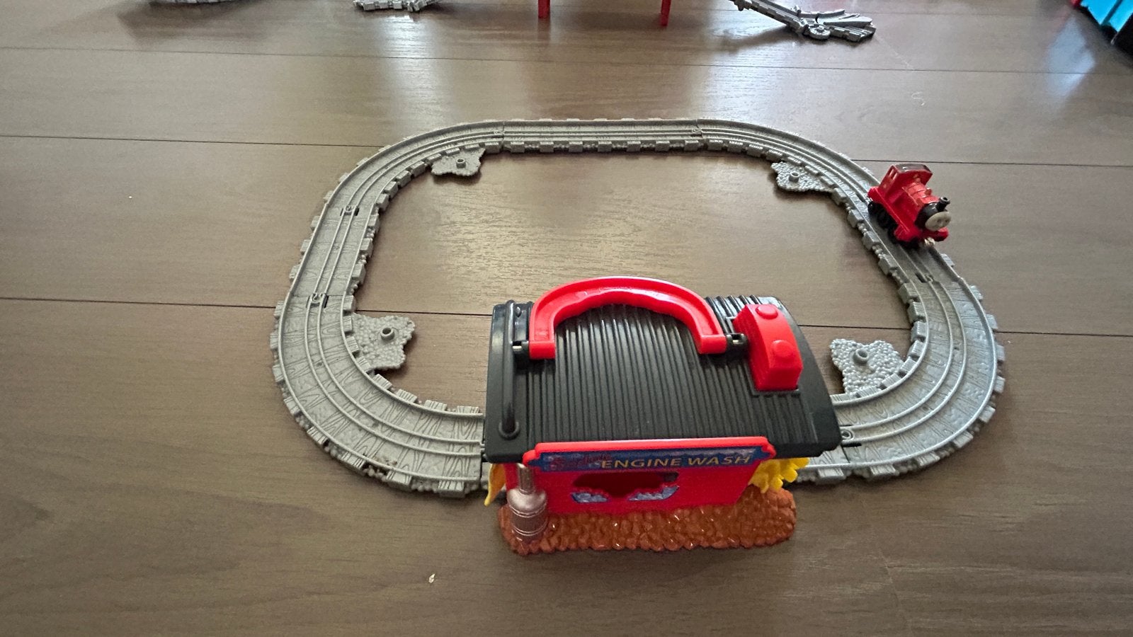 Thomas de Trein Spoorbaan met Wasstraat en James, Ophalen of Verzenden, Gebruikt