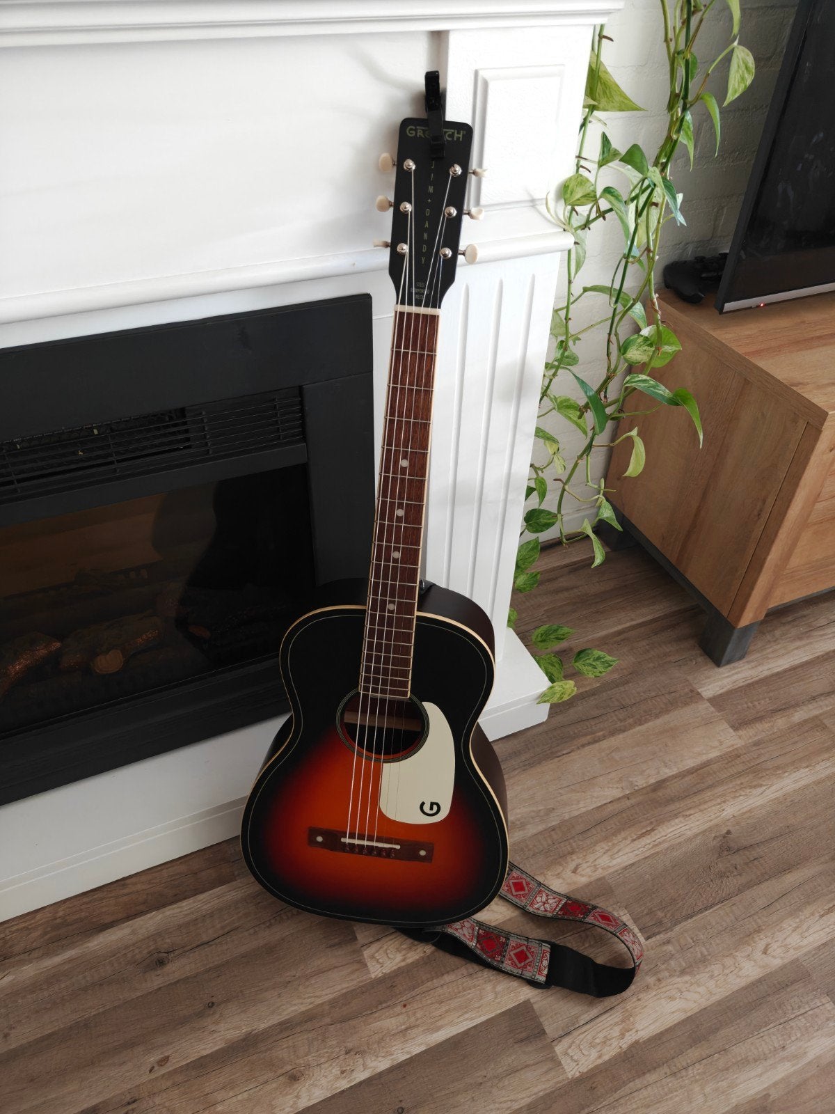 Gretsch Jim Dandy WPG Rex Burst, Ophalen, Western- of Steelstringgitaar