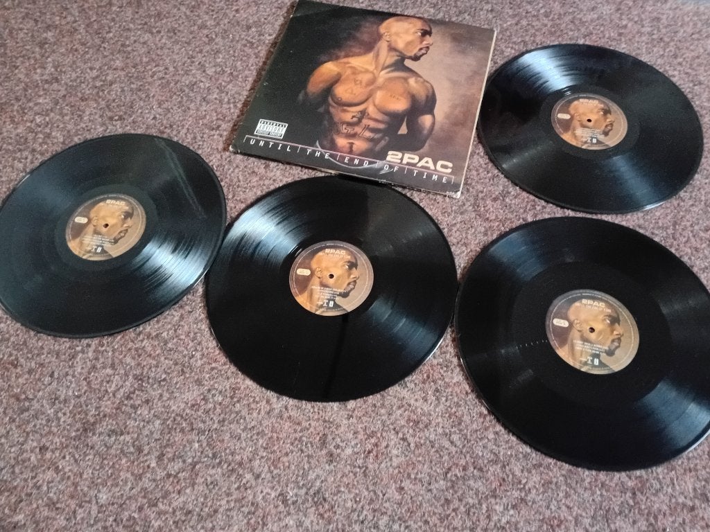 4 lp tupac until the end of time original, Ophalen of Verzenden, 2000 tot heden, Gebruikt, 12 inch