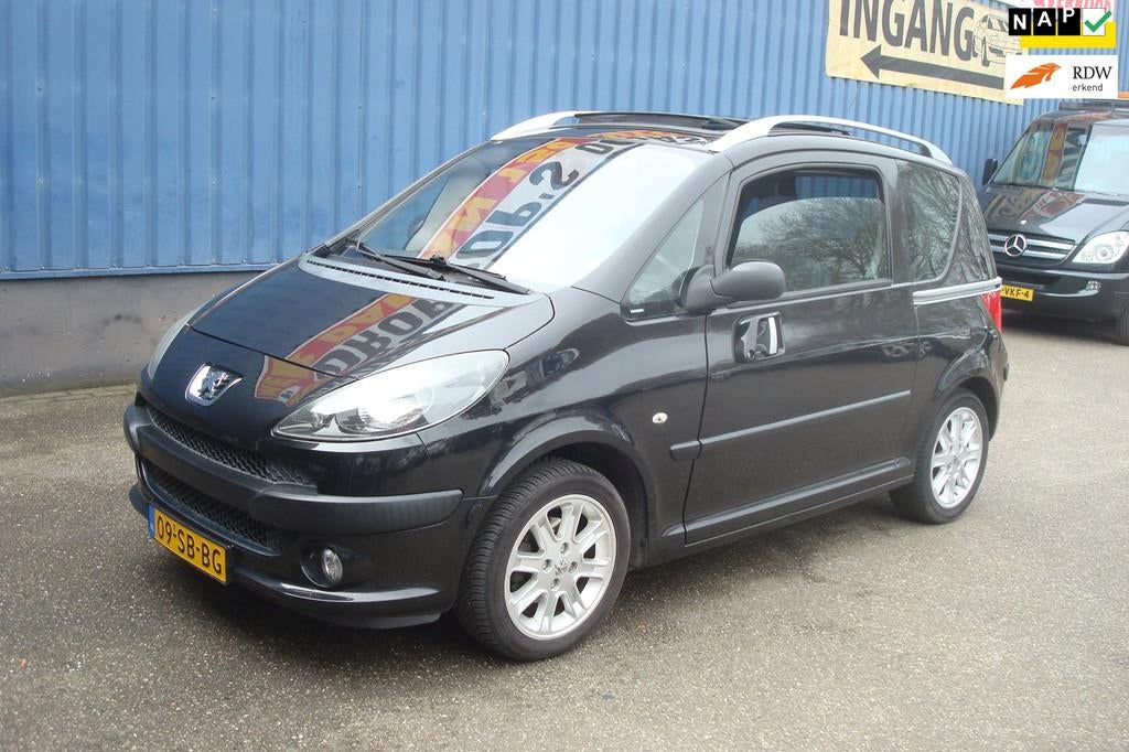 Peugeot 1007 1.4 Sporty AUTOMAAT - NAP 129.142km, 4 cilinders, 4 stoelen, Bedrijf, 1120 kg