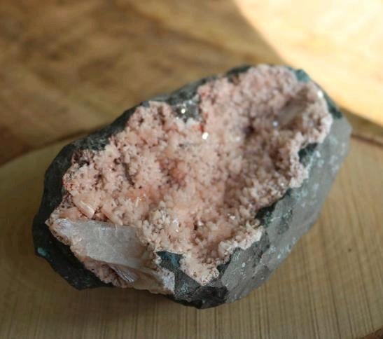 Heulandiet met Stilbiet cluster, Ophalen of Verzenden, Mineraal